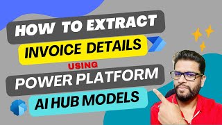 Power Automate AI HUB: How to extract details from Invoice #powerautomate #sharepoint #ai #aihub