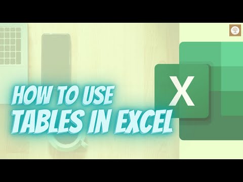 Using Tables in MS Excel | MS Excel | Tables in Excel