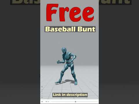 Baseball Bunt. Free Mixamo animation for Daz Studio's Genesis 9