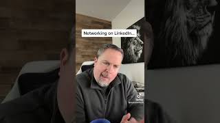 Networking on LinkedIn can be awkward.  #jobsearch #linkedin