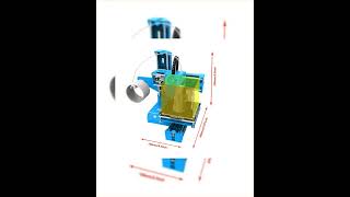 Mini DIY 3D Printer Kit Machine FDM