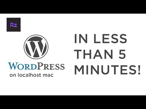 Install WordPress on Localhost macOS 2021 [in LESS THAN 5 MINUTES]