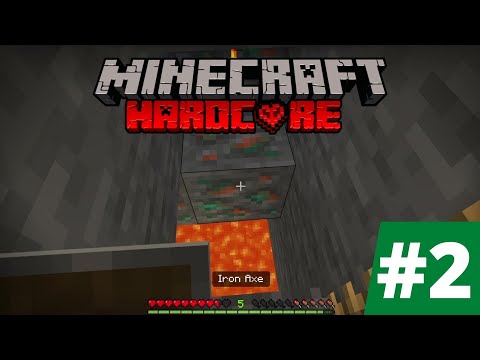 Dangerous Mining  --- Minecraft Hardcore: Episode 2