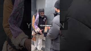 Homeless Man In Shock After Stranger Did THIS.. 😳