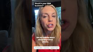 Free event/ 4 blockers in your #OBM business. Attend 5/28 https://streamyard.com/watch/uVgf2ZtUNQEtw