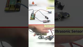 #shorts Let’s experience the Charm of Sensors together 🤖🤖#keyestudio #raspberrypi  #stem #coding