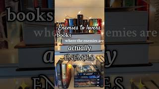 ENEMIES to LOVERS…but they’re ACTUALLY enemies🤭😌#booktube #bookrecommendations #bookrecs #tbr