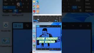 Keyboard hacks | How to take a custom screenshot (snip & sketch) #shorts #shortsfeed #techlad