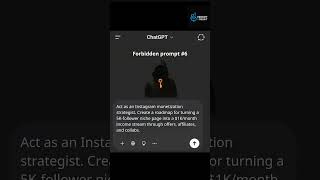 Turn 5K Followers into $1K/Month with ChatGPT | Forbidden Prompt #6