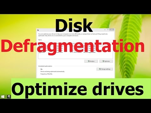 Disk Defragmentation & Drive Optimization