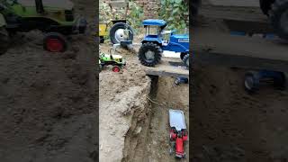 Zeeri par sonalika tractor #tractor #hardworker #labour