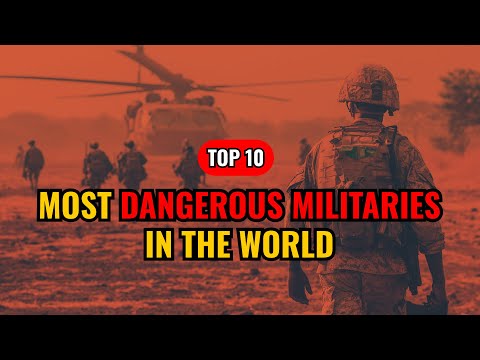 Top 10 Most Dangerous Military Powers in the World 🌍💥 | 2024 & 2025 Rankings
