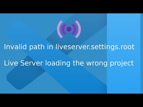 Invalid path in liveserver.settings.root issue with vscode and liveserver (solved)