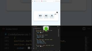 ✨ Build a Live Clock with HTML, CSS & JavaScript #webdevelopment #coding #htmlcssjavascript #shorts