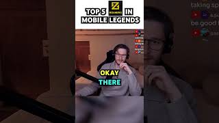 Top 5 BEST Roam in Mobile Legends  #prolific #mobilelegends