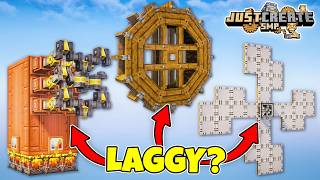 I built a HUGE DOCK in Minecraft Create Mod [#12]