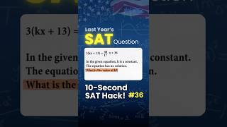 No-Solution? Unlock the Trick to Ace SAT Equations! 💡
