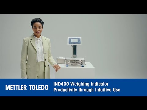 IND400 Indicator Delivers Productivity through Intuitive Use