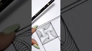 I Tried Zendoodle drawing for Mindfulness #howtodraw #mindfulness #drawing #shortvideo #shorts #art