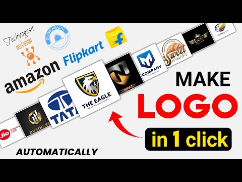 Make Any Logo In 1 Click | How to Create A Logo By Using Ai | Logo kaise banaye | Logo design