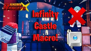 How to MACRO Infinity Castle WITHOUT Crimson Owl | Anime Rangers X