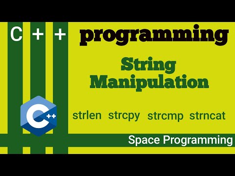 String Manipulation in C-String  strlen | strcpy | strcmp | strncpy | strncat | 2023