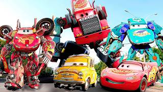 Lightning McQueen in Real Life Disney pixar Cars Drifts STORM