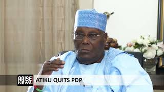 ATIKU QUITS PDP