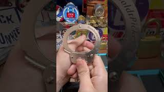 #ShacklemenP7 Challenge- 2 in the hand #locksport #escape #handcuff￼￼