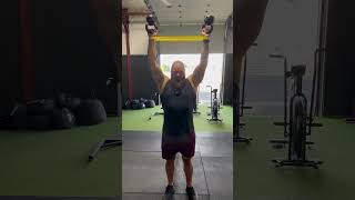 🔥Banded Shoulder Stability‼️ #bottomup #rotatorcuff #shoulderrehab