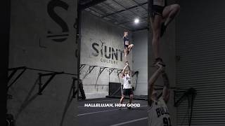 Learning A New Skill 🙌🏼 #theprocess #stunt #cheer #shorts #cheerleading #newskills