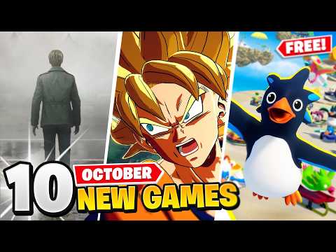 10 New Games October (3 FREE GAMES)