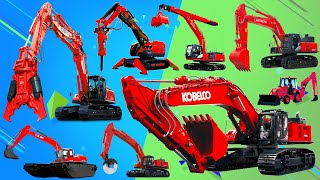 Amazing Excavators Synthesis | Excavator AUger, Demolition, Hammer, Trencher, Saw, Digger, Magnet