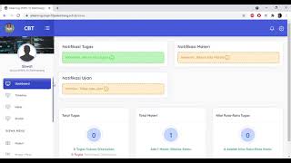[TUTORIAL ELEARNING] 1 - Login, Dashboard, dan Timeline