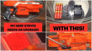Modify Your Nerf Stryfe To Shoot Like A Spectrum Easy!  #shorts #nerf #nerfmod #nerfmods #nerfstryfe