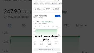 Adani power share price #stockmarket #treading #banknifty #profit #viral #trending #money #collage