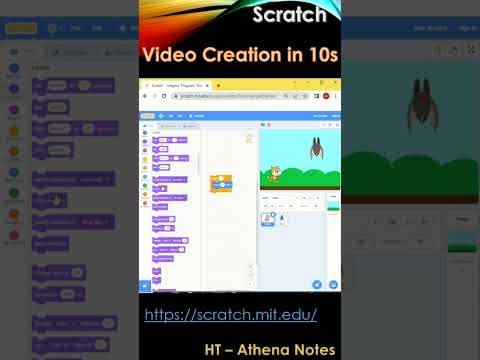 Video Creation in 10 seconds with Scratch Programming- Easy #shorts