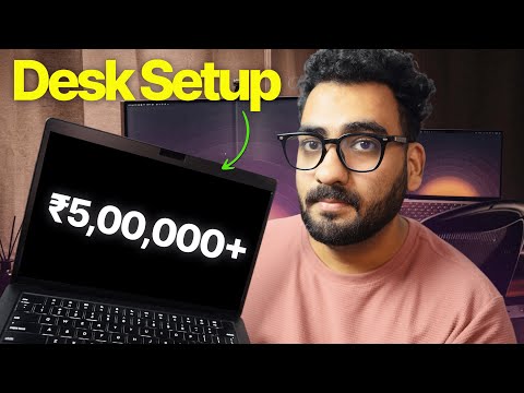 My ₹5,00,000+ Desk Setup Revealed!🔥