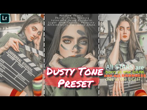 Dusty Tone Preset |Lightroom Adobe Preset Tutorials | Free Preset In DNG |Mobile Lightroom Preset
