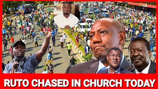 Toka hapa msaliti! Ruto heckled&chased in Kakamega by angry Luhya residents over Albert Ojwang Drama