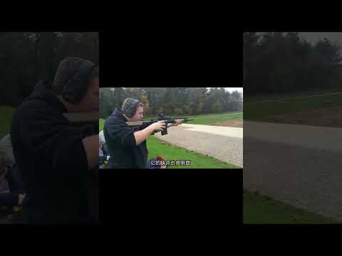 AR 15前传，阿玛莱特AR 10自动步枪，新版旧版完全两个样子 #轻武器 #自动步枪 #AR系列 #实弹 2