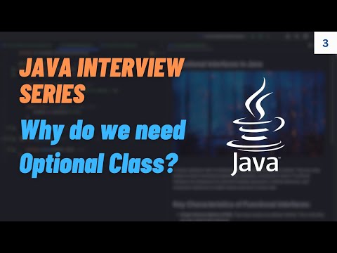 Optional Class in Java [Interview Question]