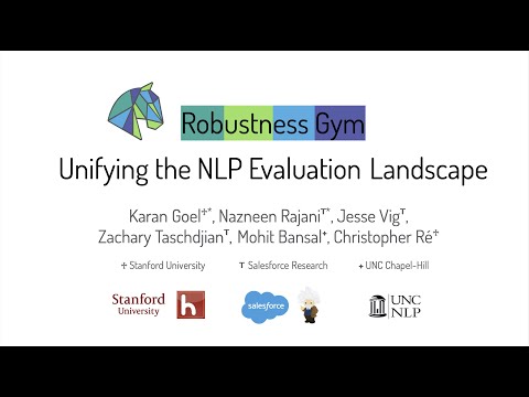 Robustness Gym: Unifying the NLP Evaluation Landscape