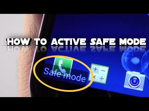 how to active safe mode on android||