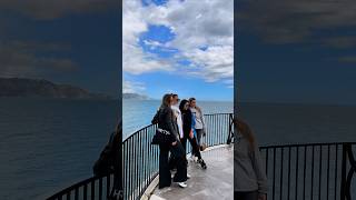 俯瞰地中海的最佳视角👍。#españa #malaga #nerja #balcondeeuropa #travel #西班牙 #马拉加 #内尔哈 #旅游