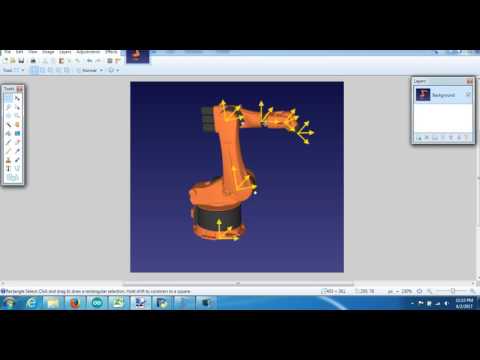 6 axis robot kinematics Part 4