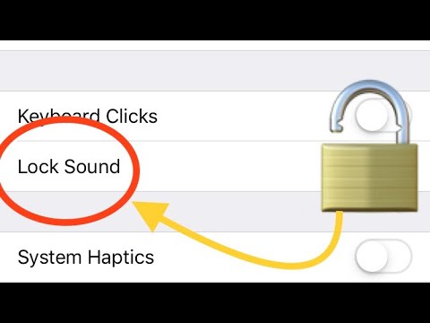 Lock Sound: How to Turn On/Off on iPhone