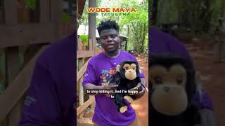 Africa's most influential Youtuber Wode Maya supporting Tacugama