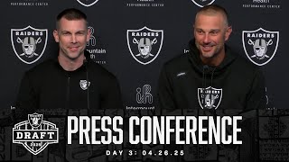 John Spytek and Brandon Yeargan Post-Draft Presser | 2025 NFL Draft Recap