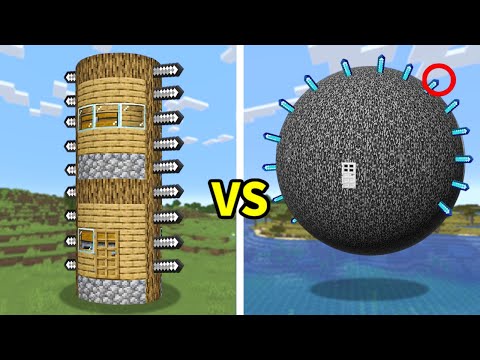 違法建築バトルしてみた結果【マイクラ・マインクラフト】